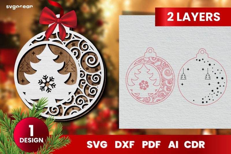 laser-cut-christmas-ornaments-svg-3d-layered-glowforge