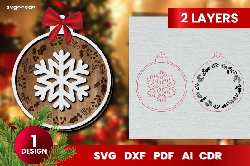 laser-cut-christmas-ornaments-svg-3d-layered-glowforge