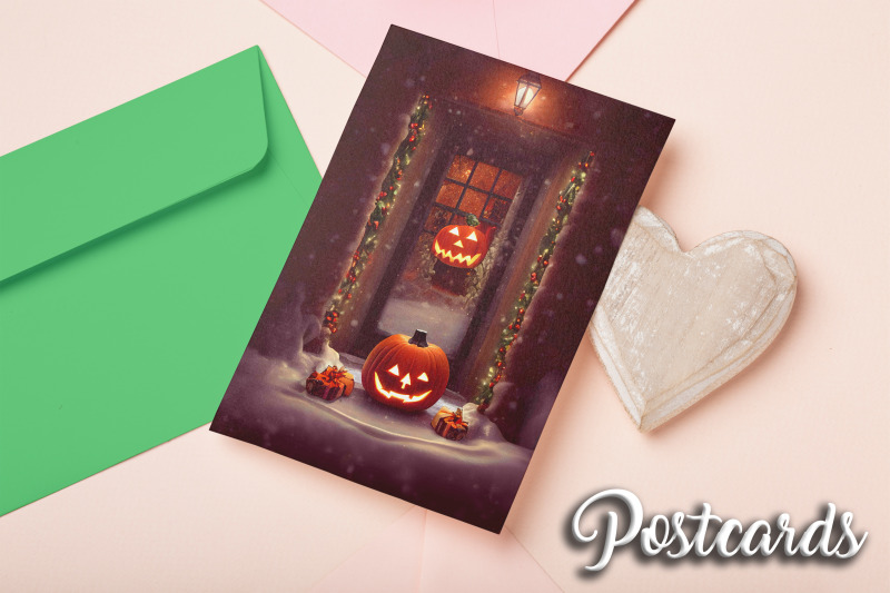 christmas-pumpkins-backgrounds-bundle