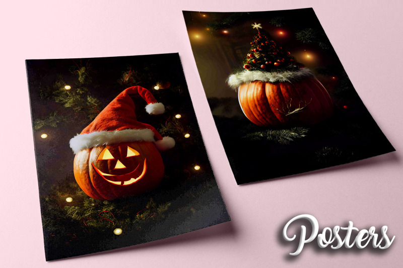 christmas-pumpkins-backgrounds-bundle