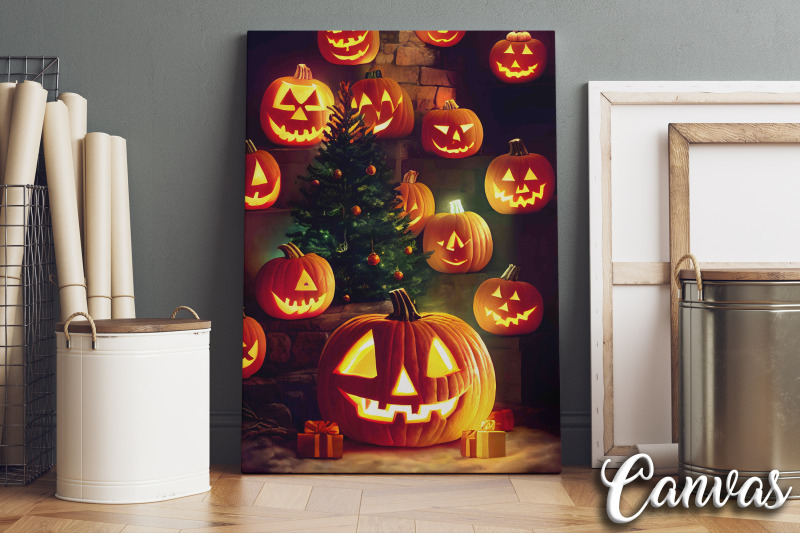 christmas-pumpkins-backgrounds-bundle