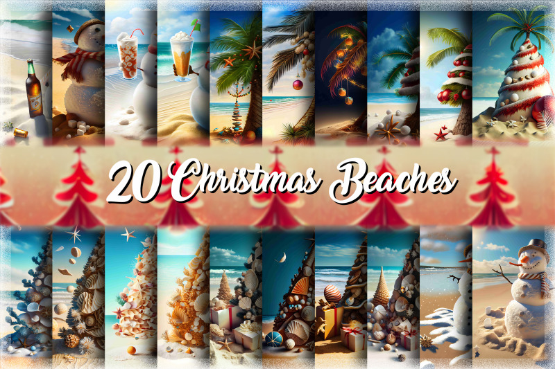 christmas-beaches-backgrounds-bundle