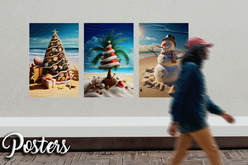 christmas-beaches-backgrounds-bundle