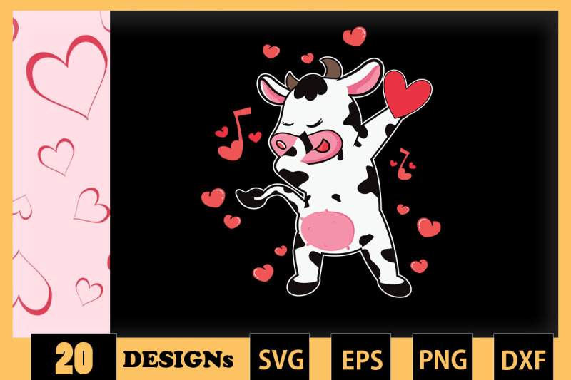 cute-cow-animai-valentine-svg