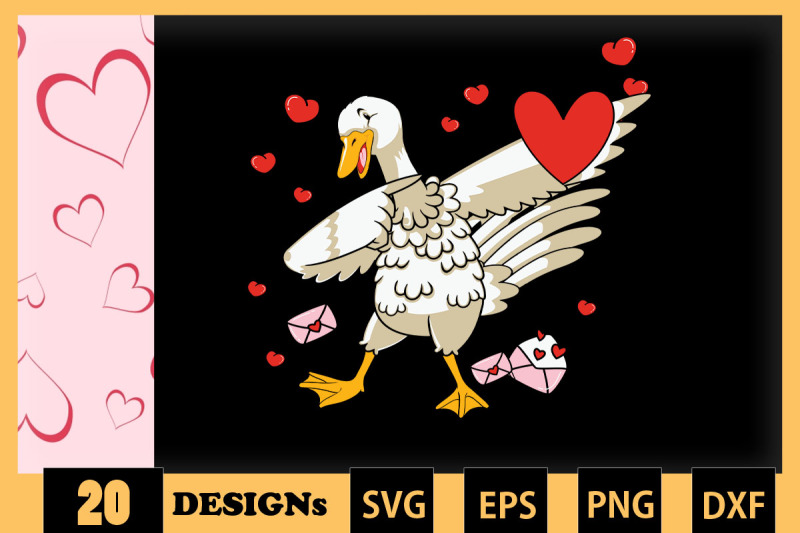 cute-duck-animai-valentine-svg