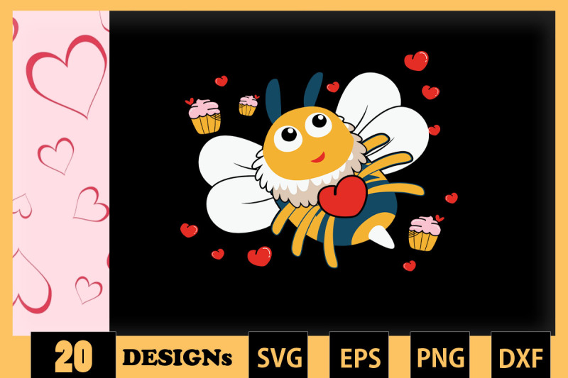 cute-bee-animai-valentine-svg