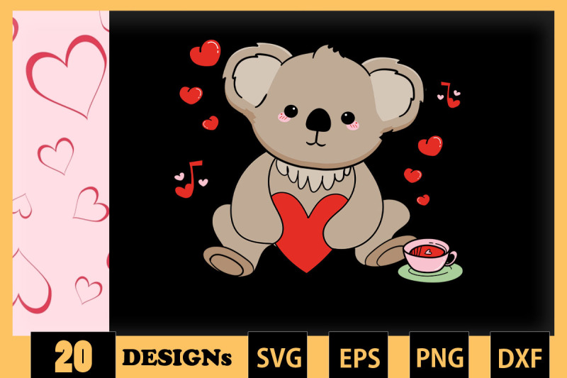 cute-koala-animai-valentine-svg