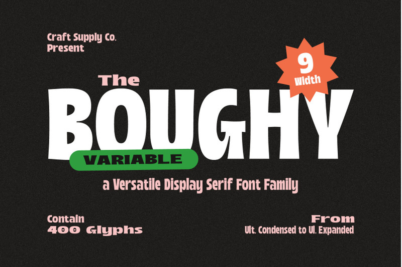 boughy-font-family