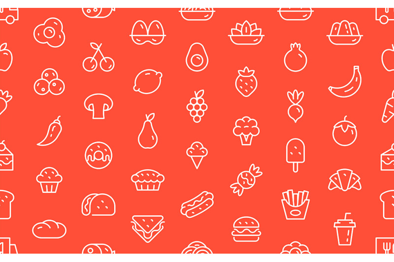 food-icons-set