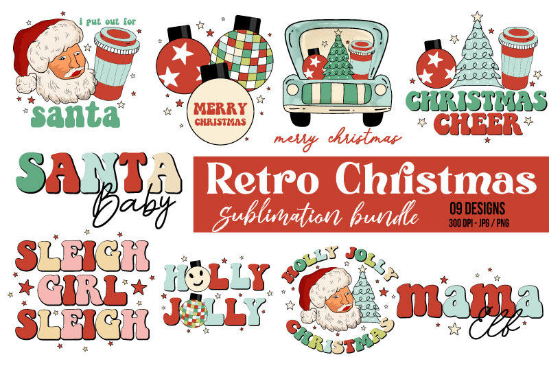 retro-christmas-sublimation-bundle