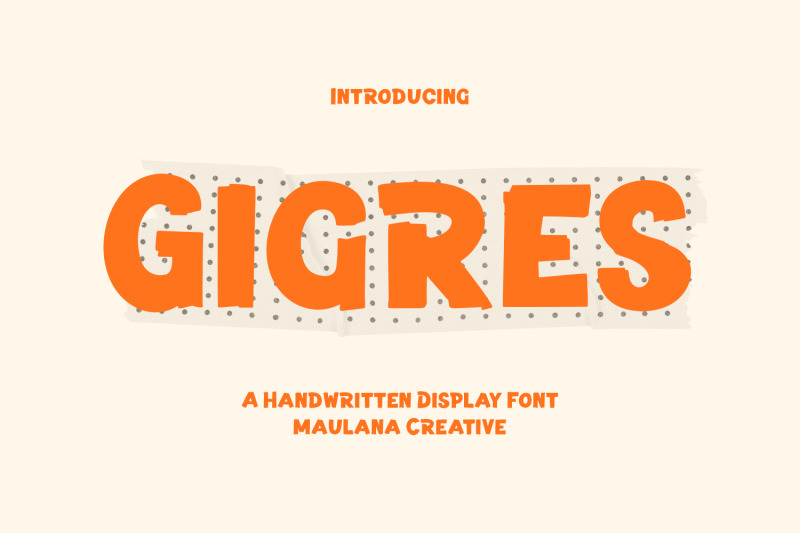 gigres-handwritten-display-font