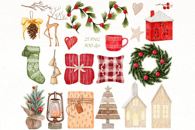 watercolor-christmas-clipart-cozy-winter-holiday-clip-art