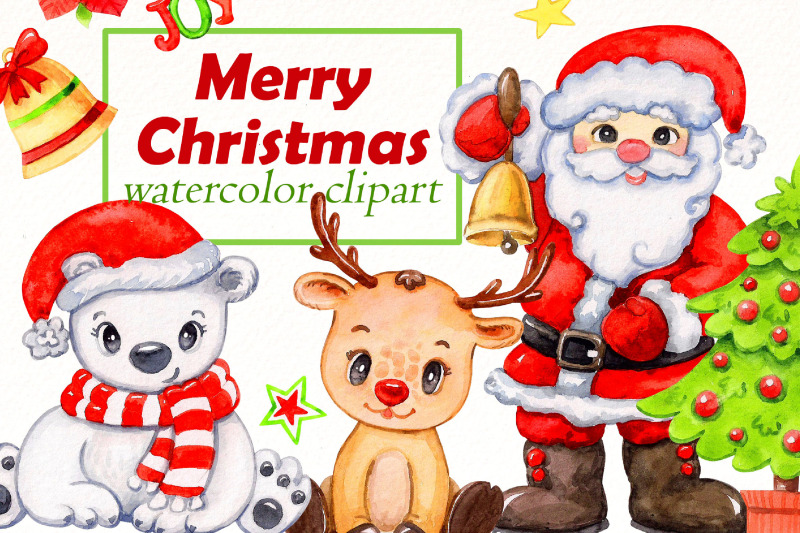christmas-set-watercolor-clipart-christmas-animals-png