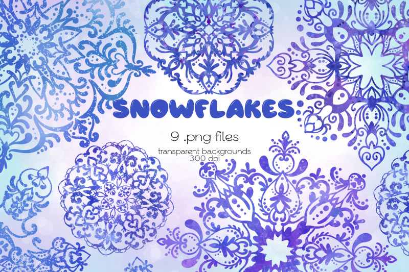 snowflakes-clipart-png-files