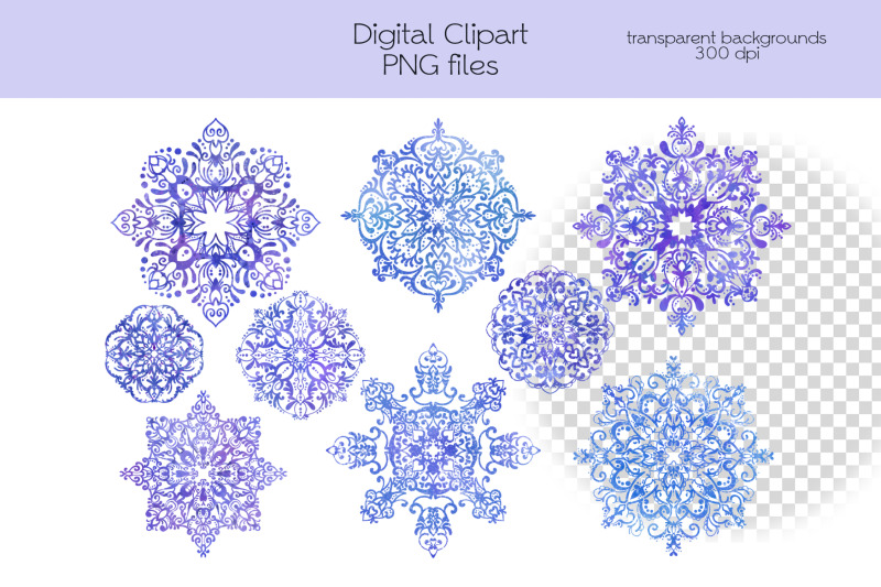 snowflakes-clipart-png-files