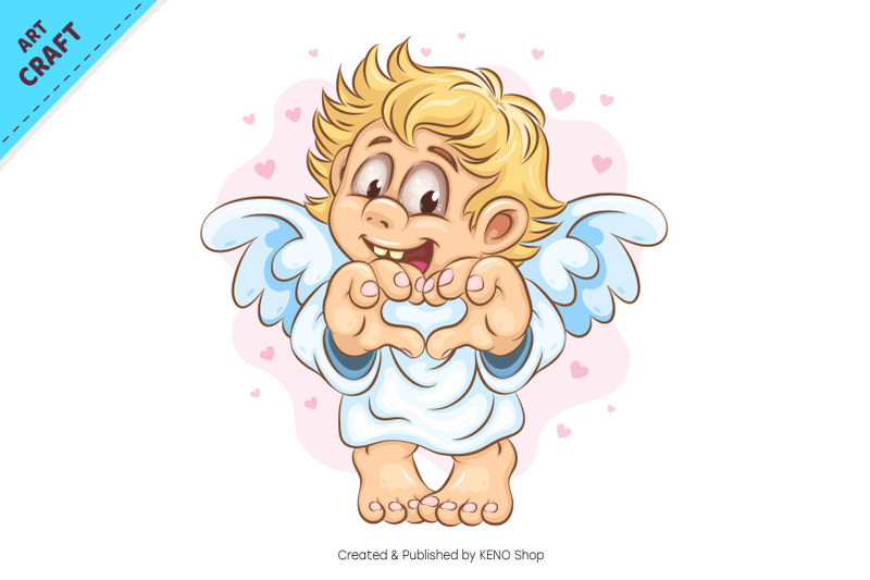 cartoon-cupid-with-heart-clipart