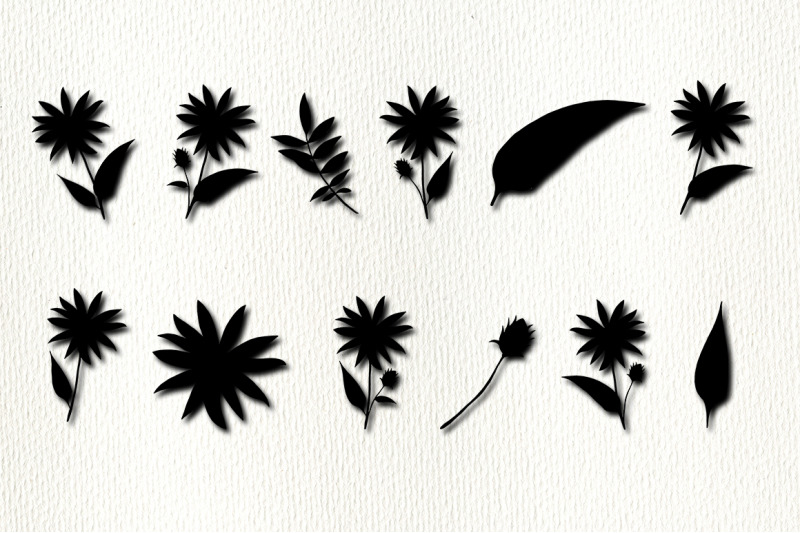 39-hand-drawn-flower-silhouette-bundle