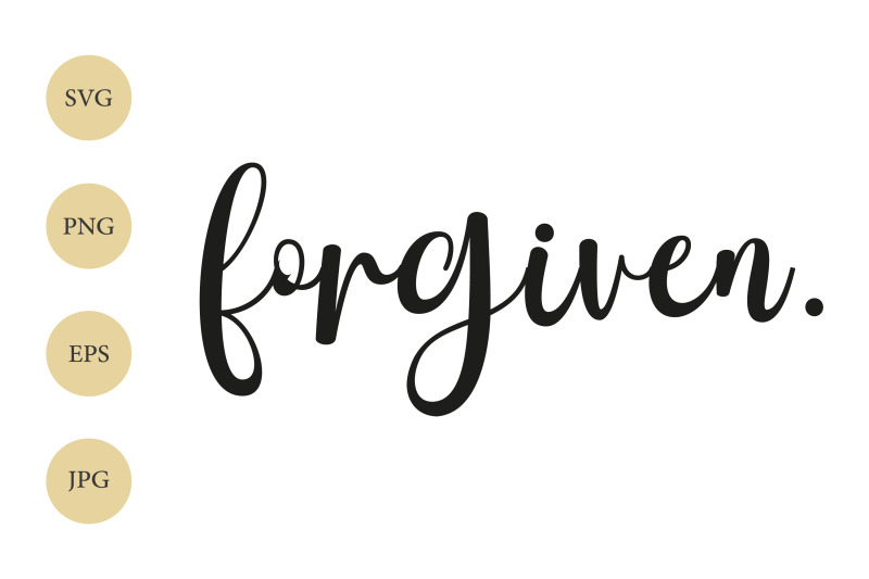 forgiven-svg-png-forgiven-print-art-christian-svg