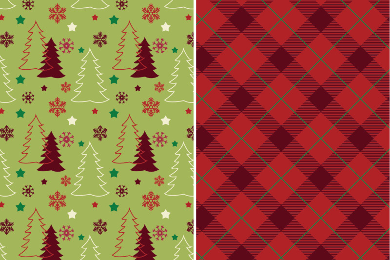 10-seamless-christmas-patterns-set-4
