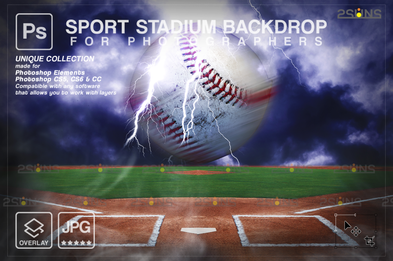 Baseball Signage, Media Backdrop