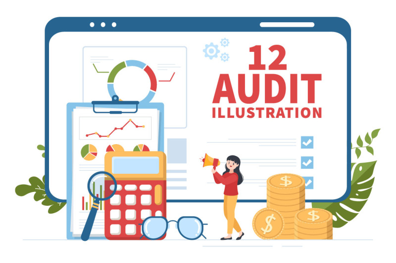 12-business-audit-documents-illustration