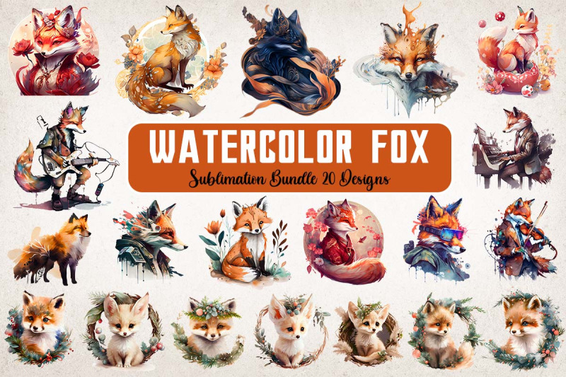 watercolor-fox-bundle-20-designs-221202