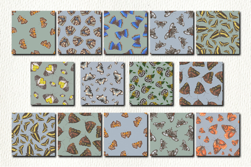 14-hand-drawn-butterfly-seamless-patterns