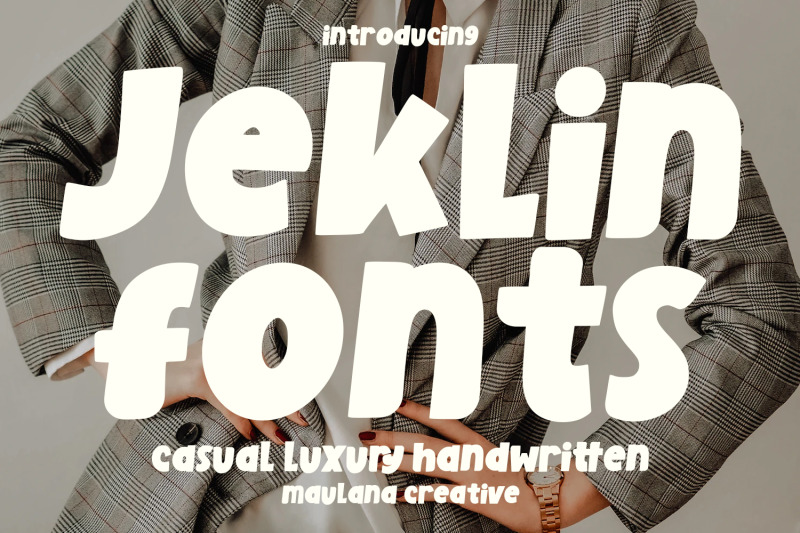 jeklin-casual-luxury-font