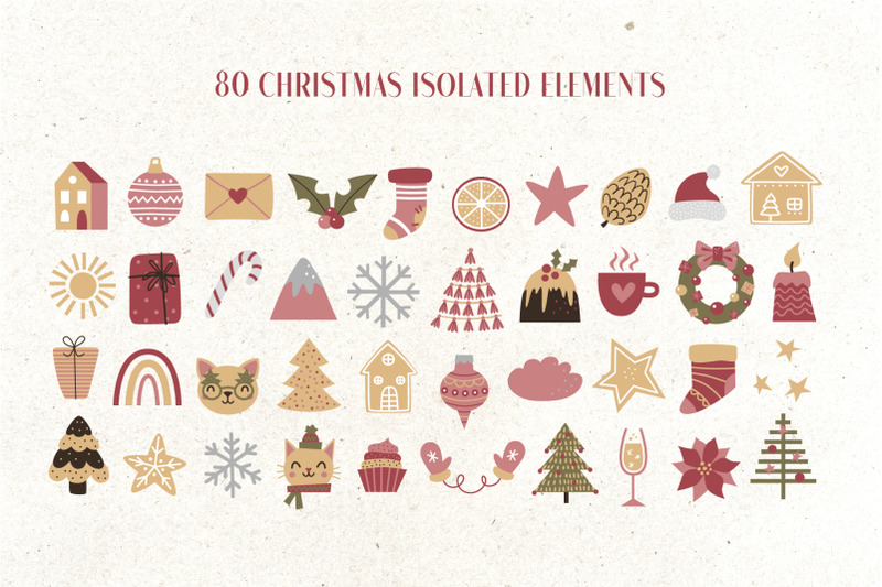 christmas-icon-boho-bundle-svg-christmas-patterns