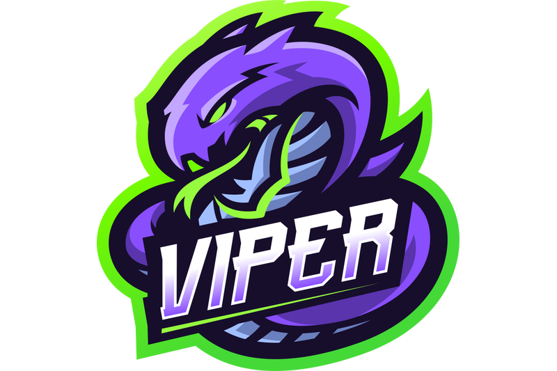 viper-snake-mascot-logo-design