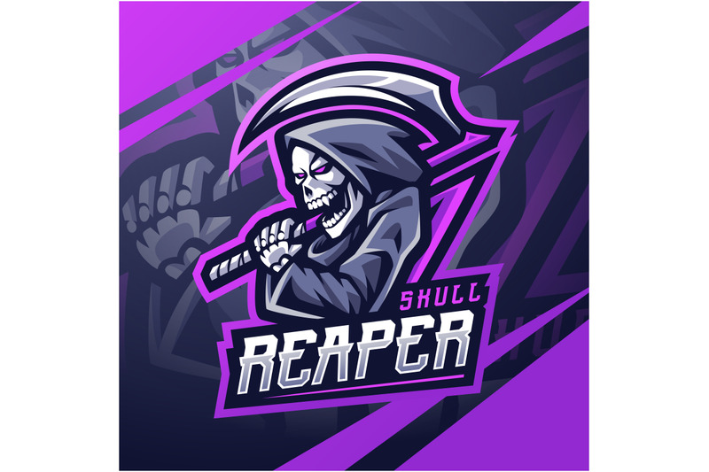 skull-reaper-mascot-logo-design