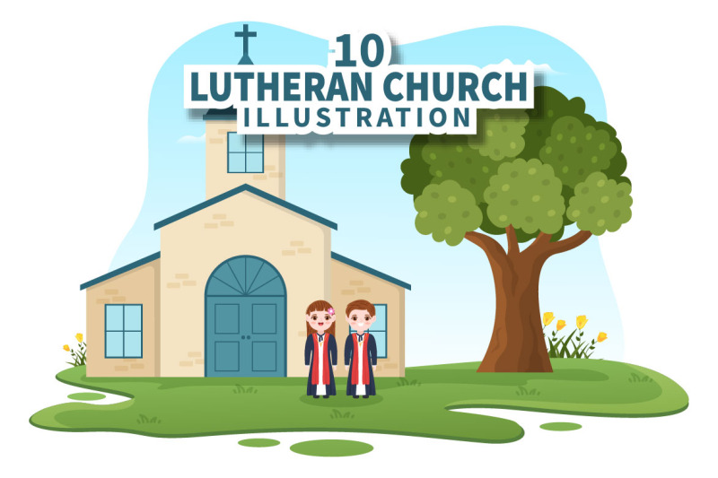 10-lutheran-church-and-pastor-illustration