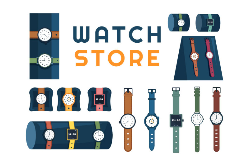 10-watches-store-illustration