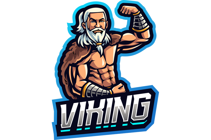 viking-gym-mascot-logo-design