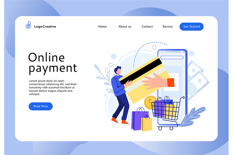 online-shopping-landing-page-man-doing-payment-with-credit-card-onlin