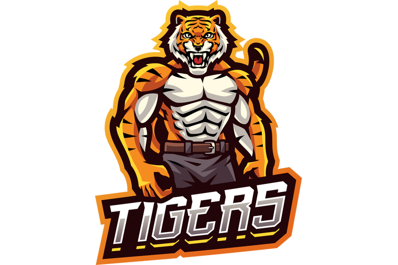 tigers-esport-mascot-logo-design