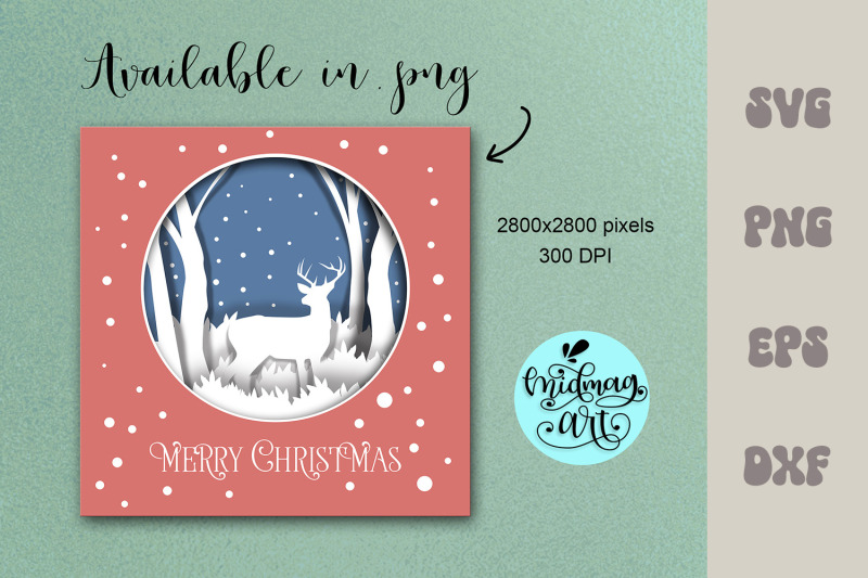 merry-christmas-shadow-box-svg-christmas-scene-shadow-box-svg