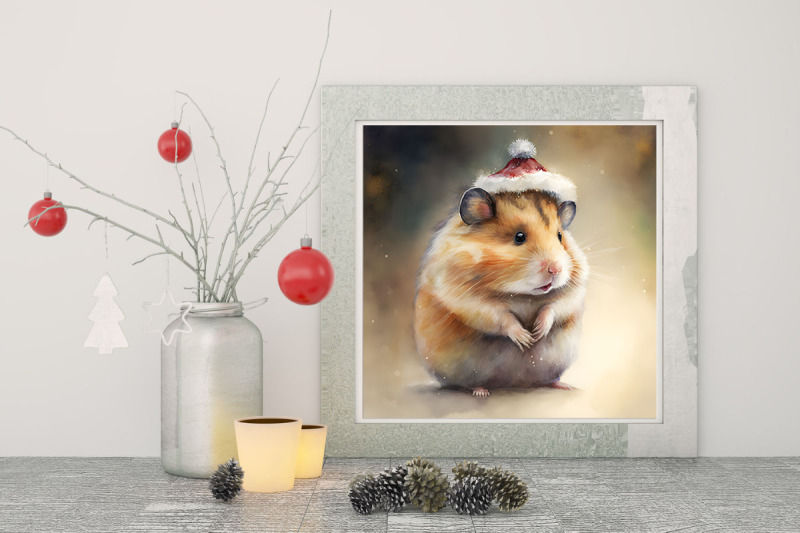 christmas-hamster-nbsp-watercolor-background-bundle