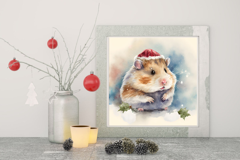 christmas-hamster-nbsp-watercolor-background-bundle