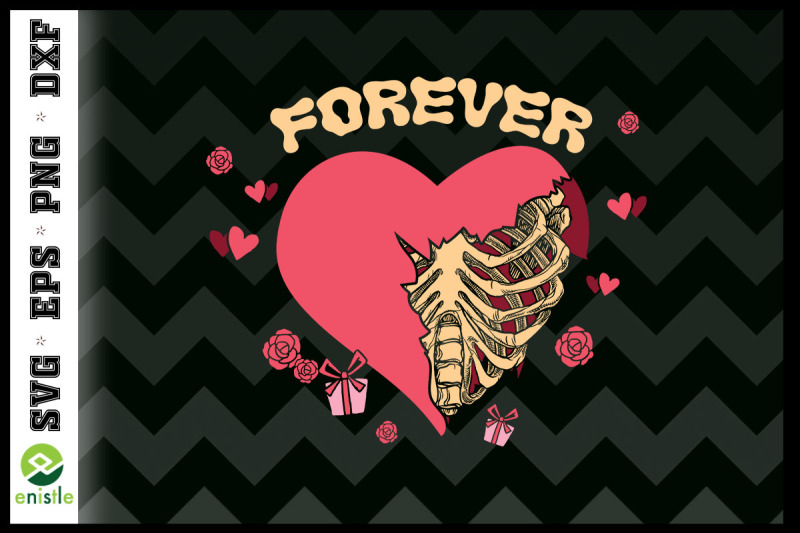 forever-skeleton-heart-valentine