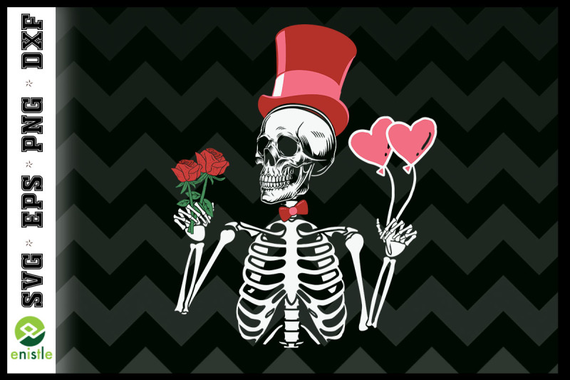 valentine-skeleton-heart-balloons