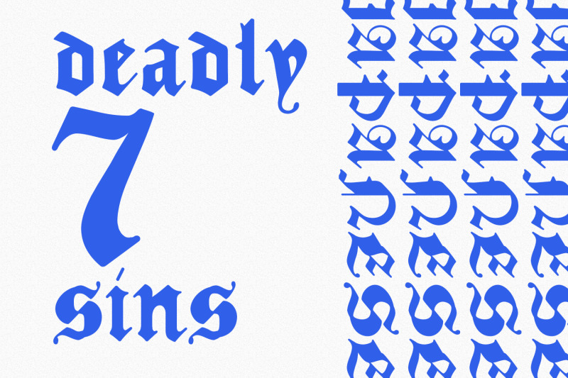 bazelle-blackletter-font