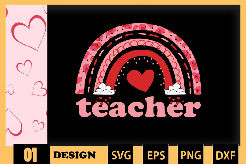 valentine-teacher-rainbow-apple-leopard