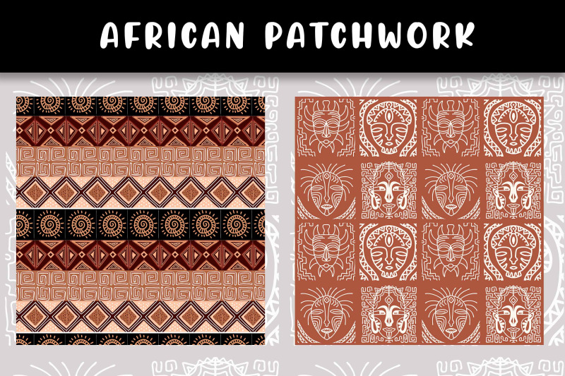 african-patchwork-digital-paper-sublimation-africa-png