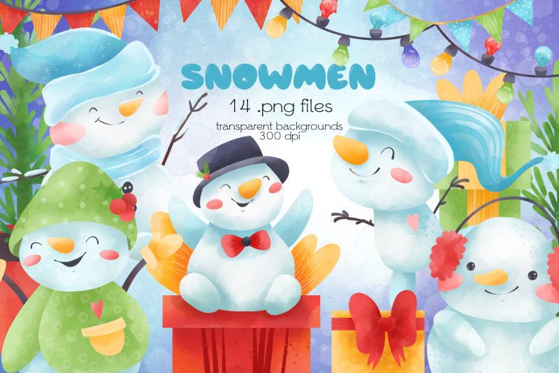 snowmen-clipart-png-files