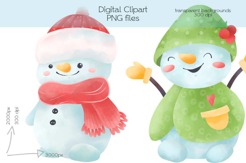 snowmen-clipart-png-files