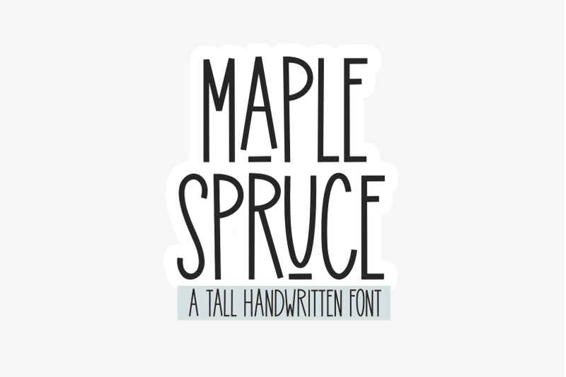 maple-spruce-tall-farmhouse-font