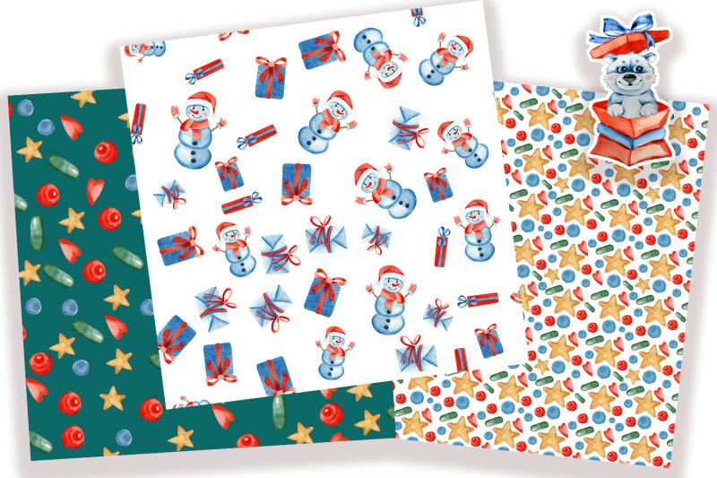 christmas-digital-papers-christmas-seamless-patterns