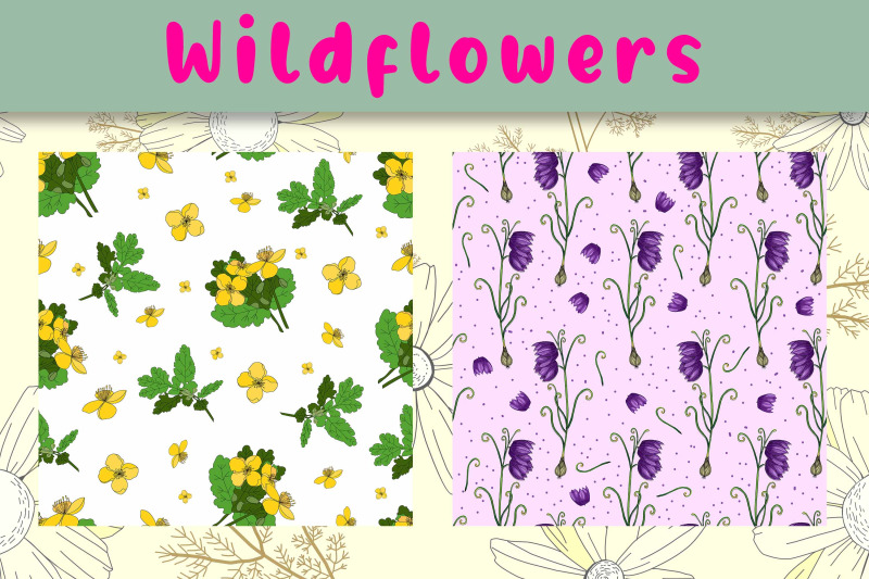 wildflowers-digital-paper-png-sublimation-pattern
