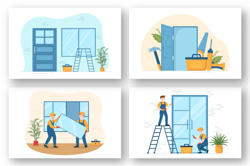 13-window-and-door-installation-service-illustration